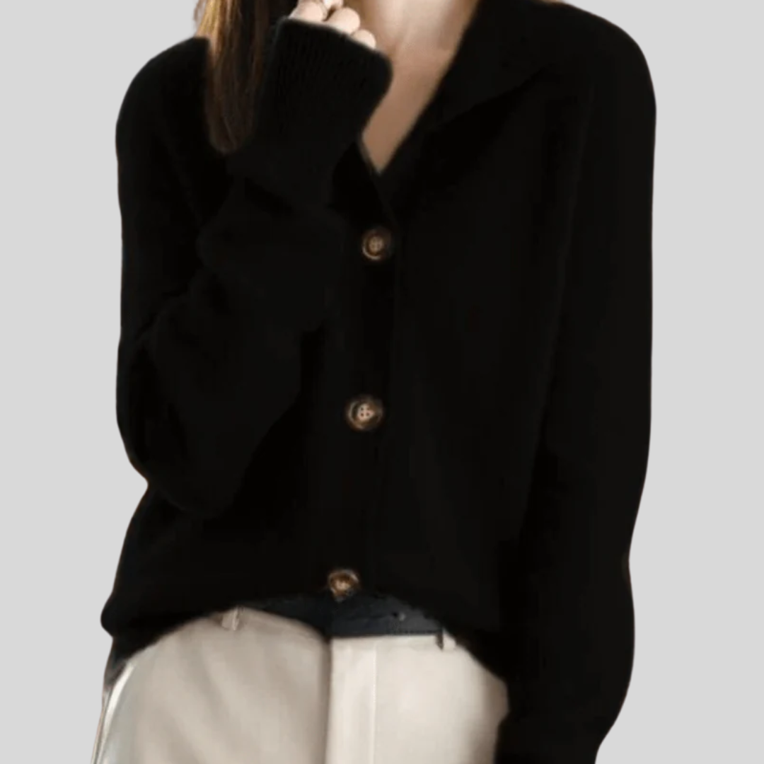Claire | Cardigan in Cashmere Stile Retrò