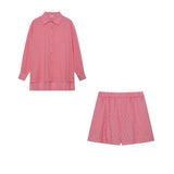 Elizabeth - Completo Camicia e Pantaloni Corti Leggeri