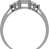 Anello in Zaffiro a Taglio Ottagonale