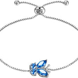 Bracciale Farfalla Zaffiro