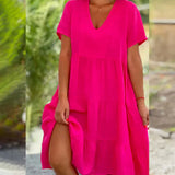 Bexley - Abito estivo casual con scollatura a V