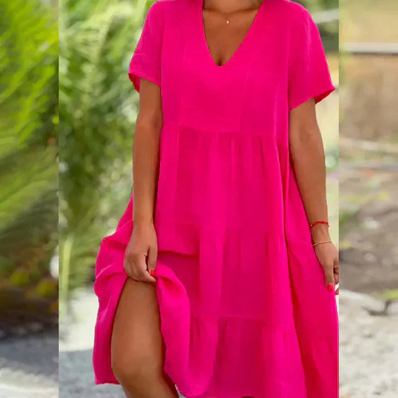 Bexley - Abito estivo casual con scollatura a V