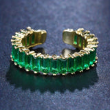 Anello d'Oro e Smeraldo