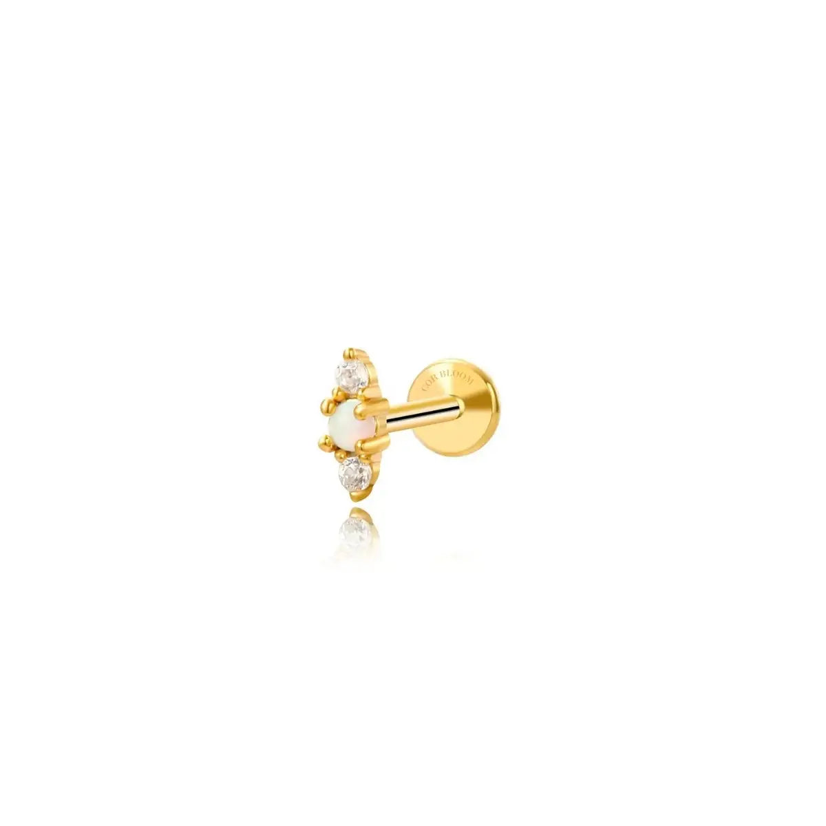 Piercing Labret in Opale di Hera