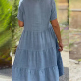 Bexley - Abito estivo casual con scollatura a V