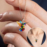 Collana Colibrì con Orecchini Bonus
