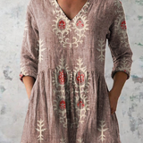 Elise | Blusa Lunga con Collo a V