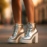 Stivali con platform Haley