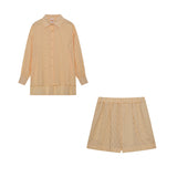 Elizabeth - Completo Camicia e Pantaloni Corti Leggeri