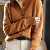 Claire | Cardigan in Cashmere Stile Retrò