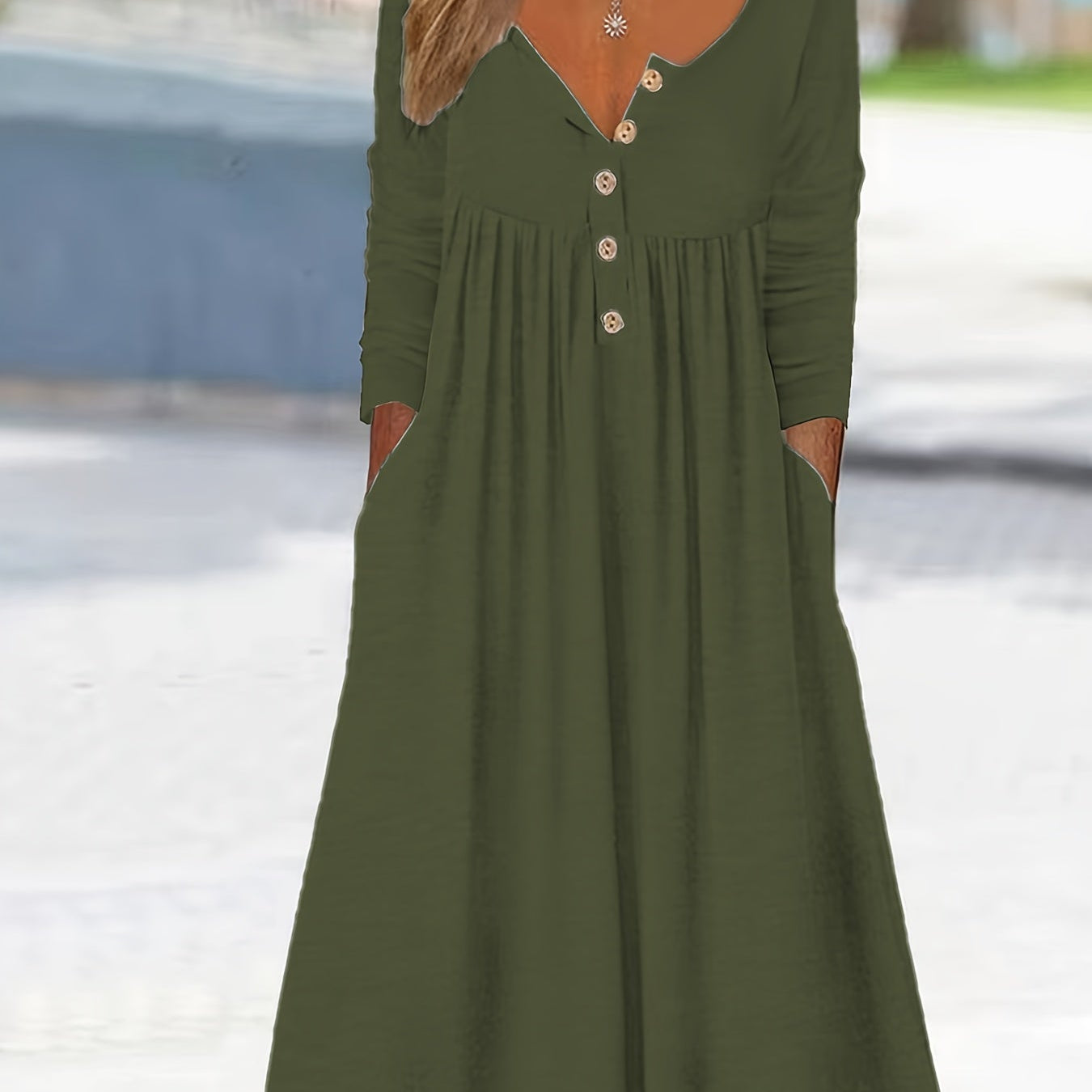 ZARA | ABITO MIDI CON BOTTONI DAVANTI