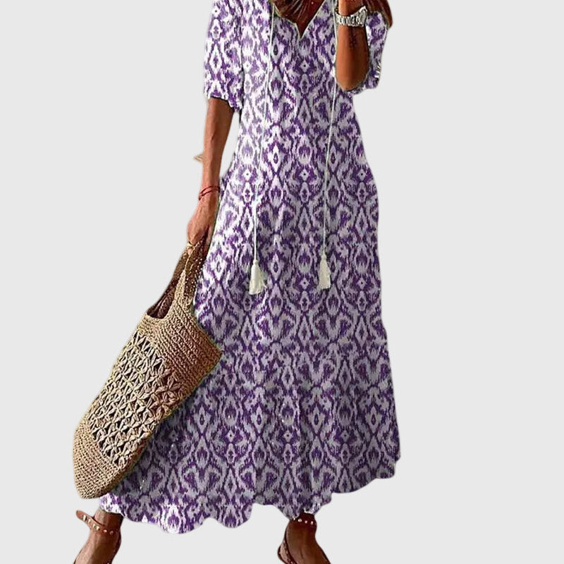 Amalia | Abito Maxi Estivo Vintage Boho