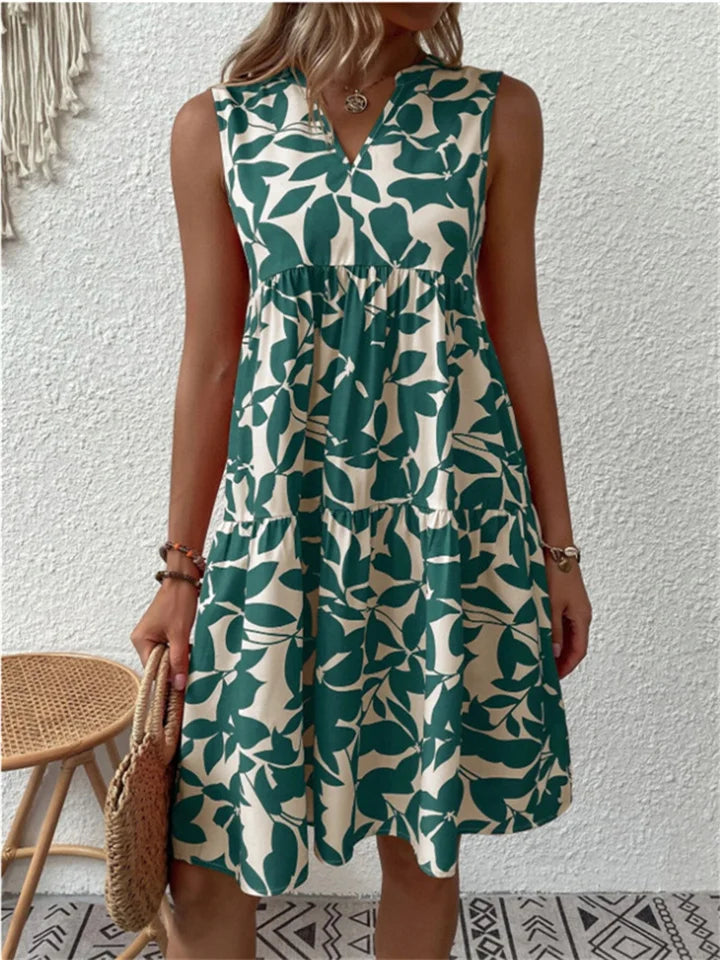 TASHA | ABITO MIDI FLUIDO ELEGANTE