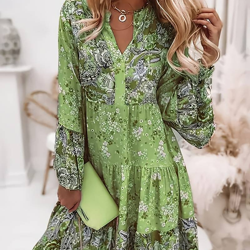 Eira - Abito Boho Stampato