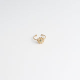 Daisy - Anello - Pietra Naturale - Acciaio Inossidabile - Regolabile
