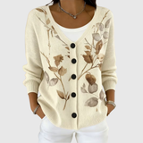 Cardigan in Maglia Confortevole con Bottoni