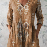 Elise | Blusa Lunga con Collo a V