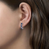 Orecchini Royal Sapphire Crest