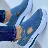 Scarpe traspiranti slip-on con comfort stabile