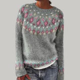 Candace | Maglione a Maglia con Motivo