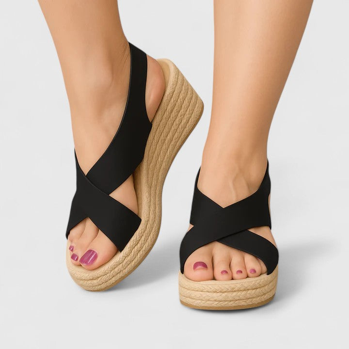 Bellany - Sandali con zeppa incrociati