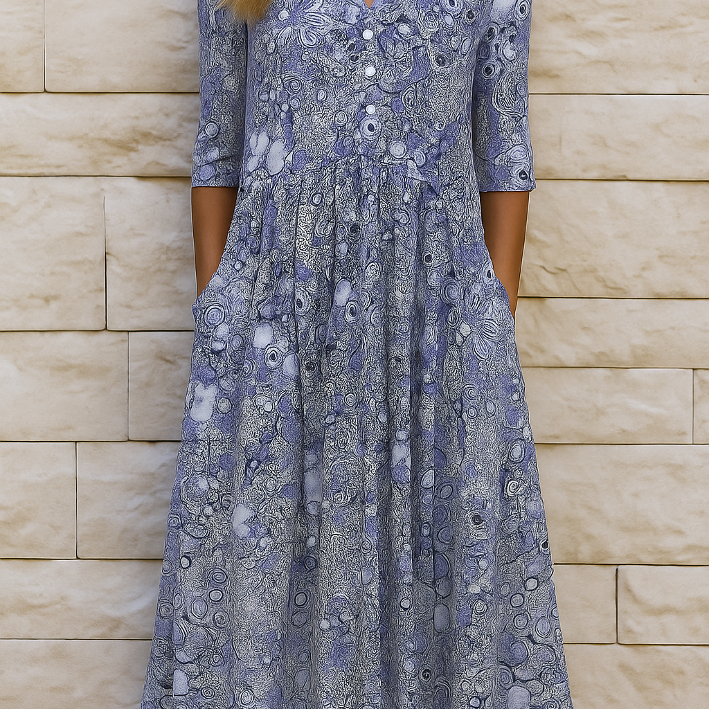 Harlow | Abito Elegante con Scollatura a V