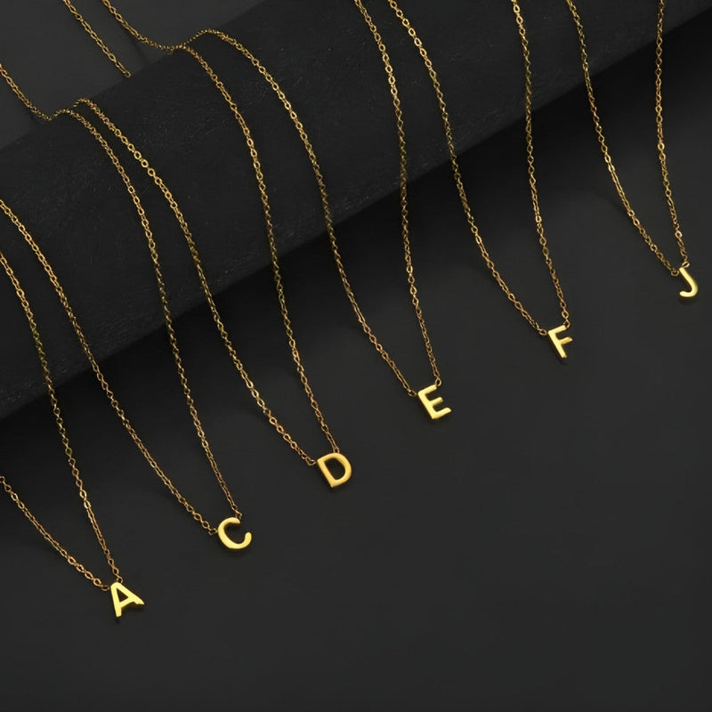 Collana con Iniziale in Oro Chic Love Letter