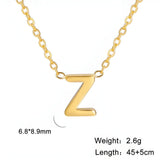 Collana con Iniziale in Oro Chic Love Letter
