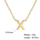 Collana con Iniziale in Oro Chic Love Letter