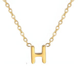 Collana con Iniziale in Oro Chic Love Letter