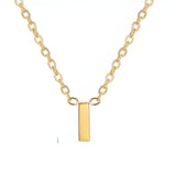 Collana con Iniziale in Oro Chic Love Letter