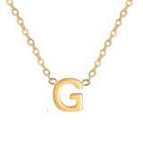 Collana con Iniziale in Oro Chic Love Letter