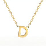 Collana con Iniziale in Oro Chic Love Letter