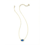 Collana Ovale Classica con Zaffiro