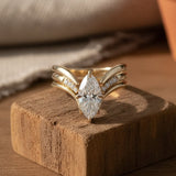 Anello Gold Drop Crown