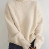 Amaya | Maglione Collo Alto in Cashmere Lussuoso