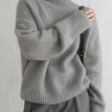 Amaya | Maglione Collo Alto in Cashmere Lussuoso