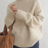 Amaya | Maglione Collo Alto in Cashmere Lussuoso