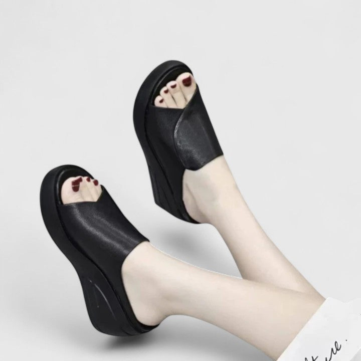 Kora - Sandali Ortopedici con Tacco Wedge