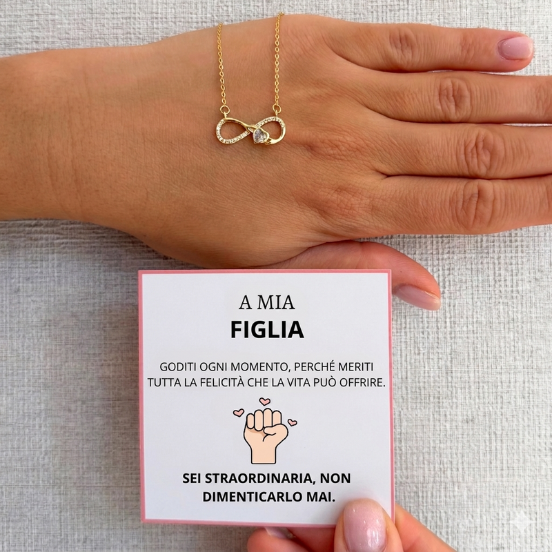 Alla Mia Figlia – Collana Portafortuna