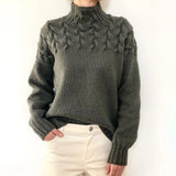 Elena | Maglione Collo Alto Caldo