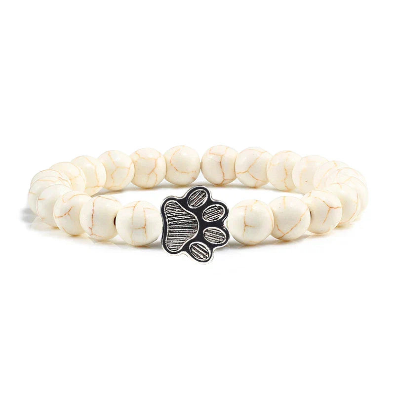 Bracciale con Paws di Pietre Naturali