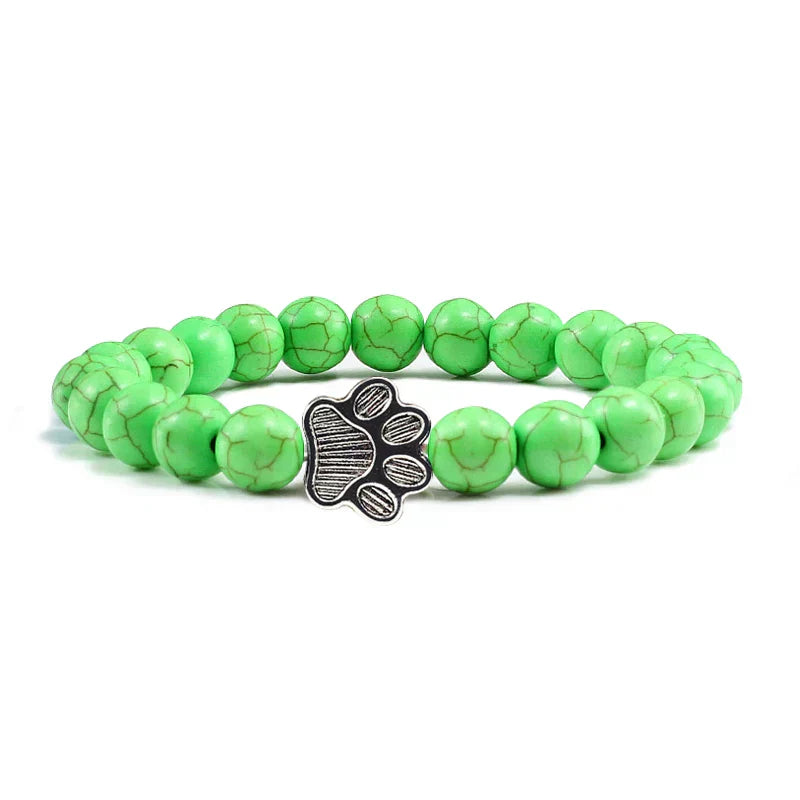 Bracciale con Paws di Pietre Naturali