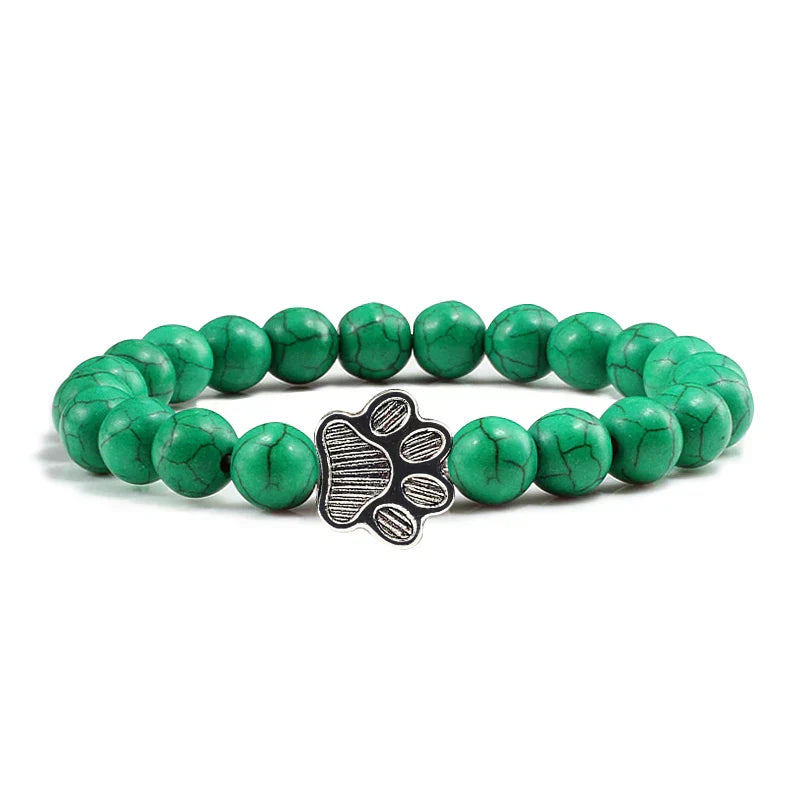 Bracciale con Paws di Pietre Naturali