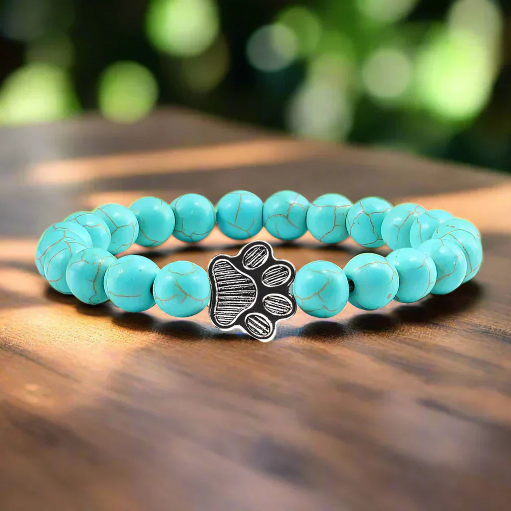 Bracciale con Paws di Pietre Naturali