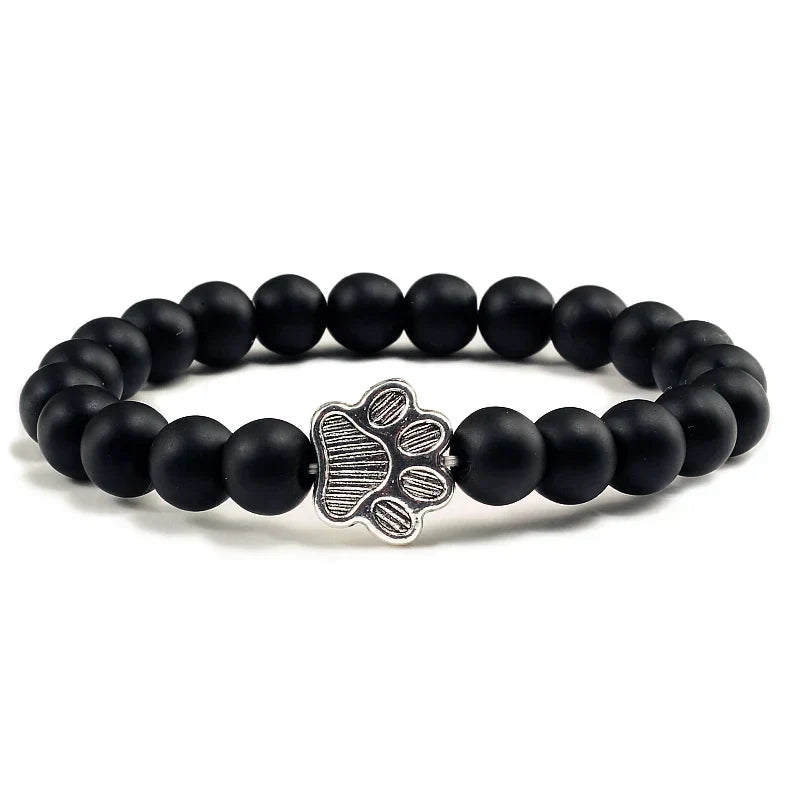 Bracciale con Paws di Pietre Naturali