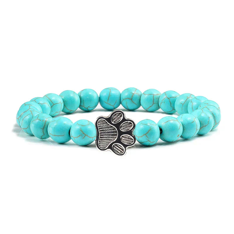 Bracciale con Paws di Pietre Naturali