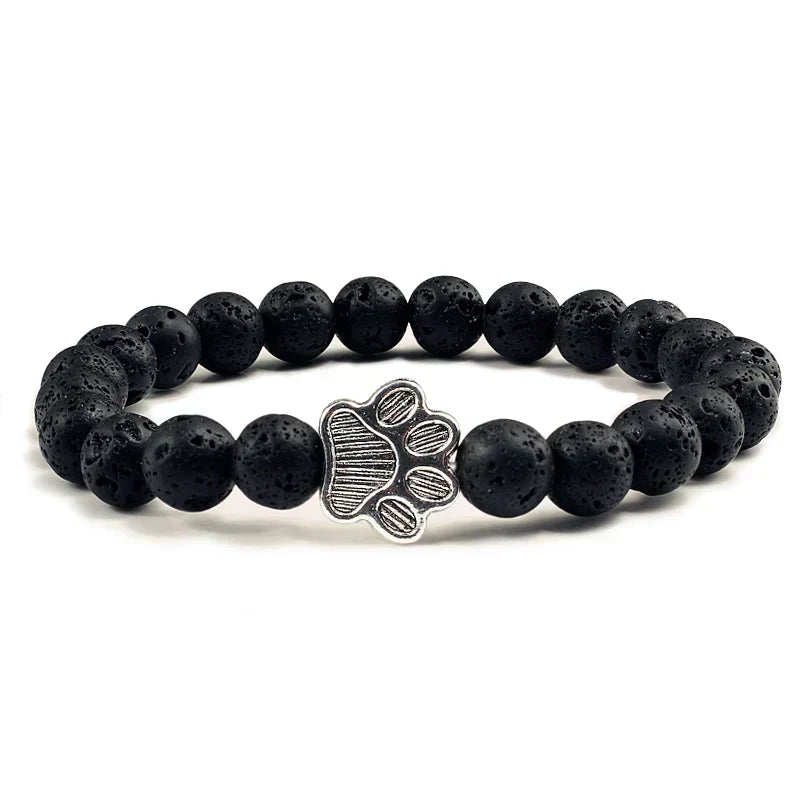 Bracciale con Paws di Pietre Naturali