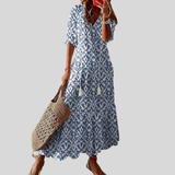Michaela - Vestito Boho con Copertura per la Pancia