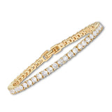 Bracciale Tennis Classico Elegante in Oro
